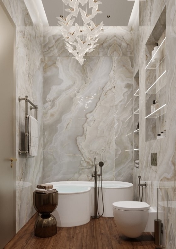 Jörger Design, anspruchsvolles Baddesign, Turn, Silbernickel, Ein-Hebelmischer, Wannenarmatur, frei stehend, Badewanne, raffiniert, elegant, stilvoll, luxuriös