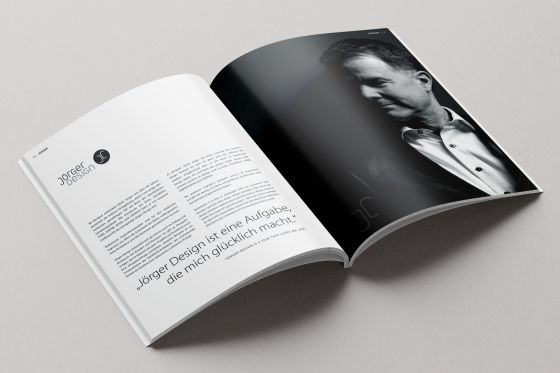 Jörger Design, Designer, Oliver Jörger, Jörger Magazine 2022, new catalogue, double page inside, designer luxury fittings, collections, bathroom fittings, bathroom accessories, Joerger