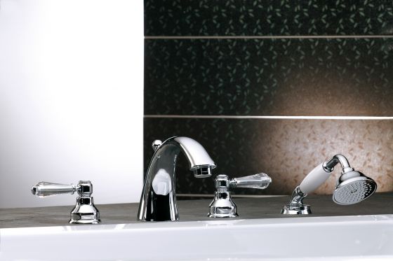 Delphi Deco  Tub/shower mixer set  chrome