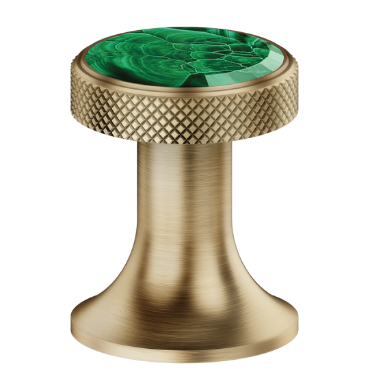 Jörger Design, Valencia, ручка смесителя, малахит, самоцвет, драгоценный камень, натуральный камень, бронза, гравировка, элитная сантехника, premium