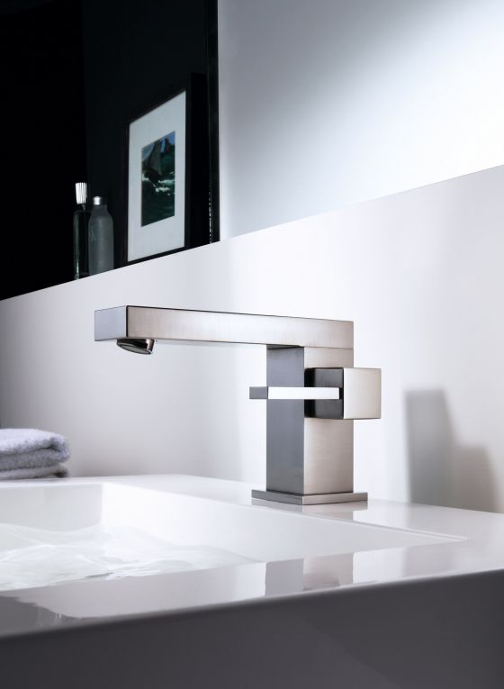 Joerger Acubo Single lever washbasin mixer nickel matt