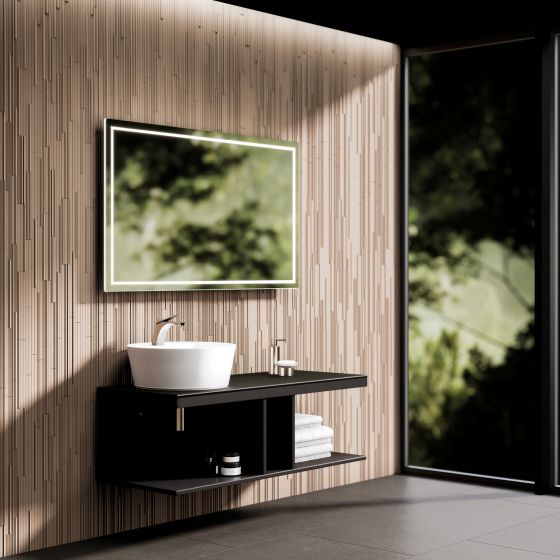 Jörger Design, Eleven, современный, однорычажный, смеситель, матовый никель, ванная, раковина, вынос 136, высота 128, базовая модель, Multiplo, Cielo, плитка, настенная, Mutina, Phenomenon, напольная, Marazzi, LED, зеркало