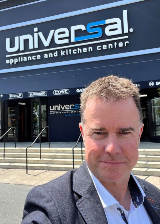 Jörger Design, Oliver Jörger, business trip, USA, California, Universal Appliance and Kitchen Center, Los Angeles County, Studio City, joerger