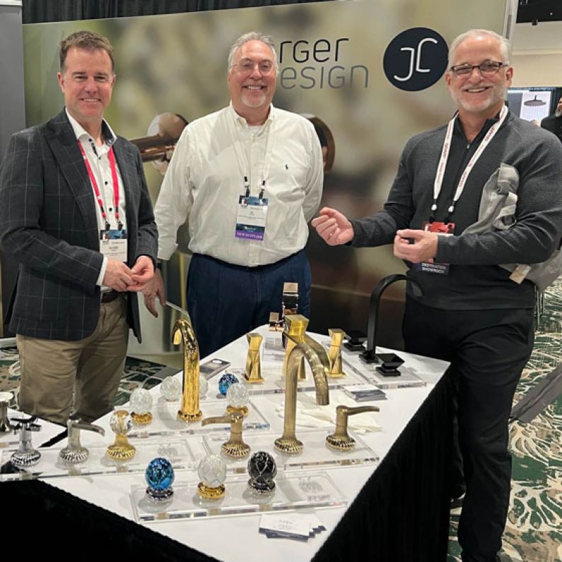 Joerger LPG EXPO 2024 San Antonio Texas Joerger booth from left to right Oliver Joerger Al Rykus Alan Fishman January 2024 photo credits Jeff MacDowell T2