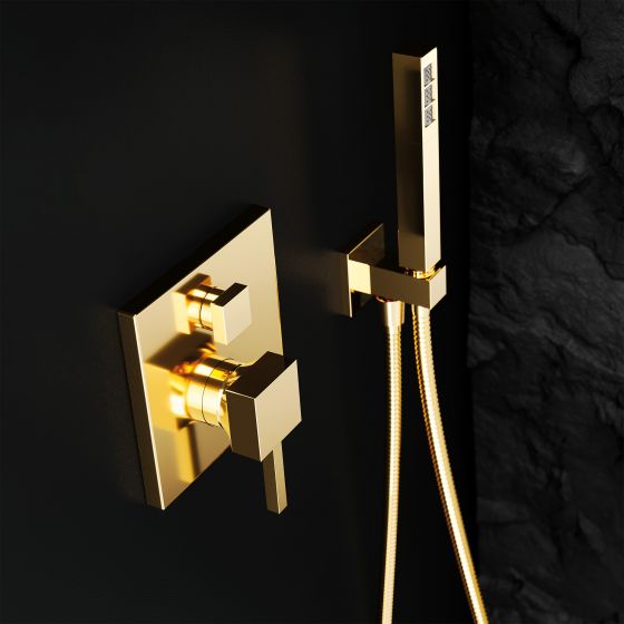 Jörger Design, Empire Royal, sunshine, concealed thermostat, shower combination, shower, shower area, elegant, classic