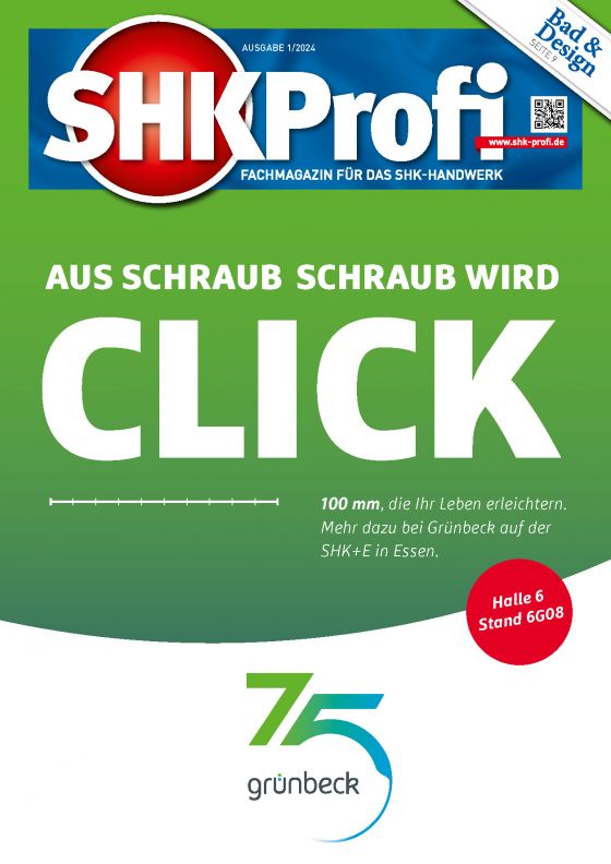 Cover SHK Ausgabe 1 2024 Joerger Empire Royal Crystal Seite 9