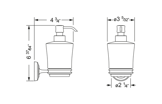 631.00.006.xxx Specification drawing inch