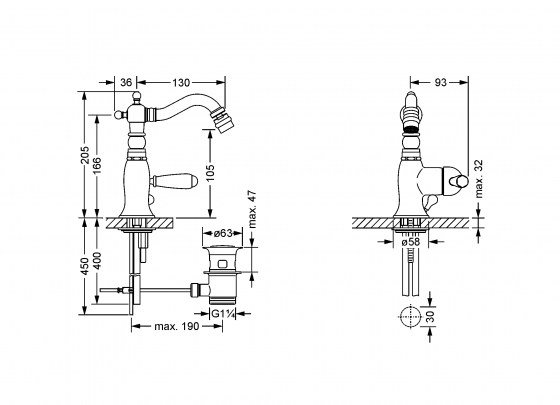 109.10.111.xxx Specification drawing mm