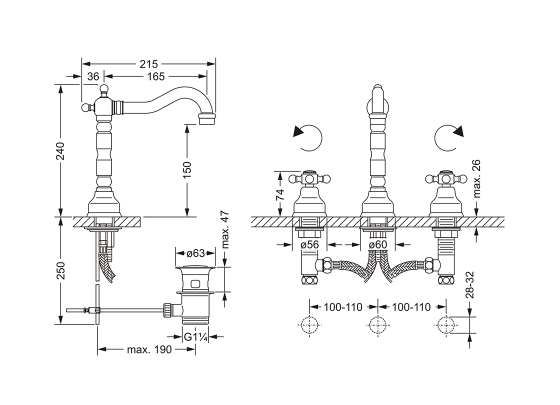 109.30.300.xxx Specification drawing mm