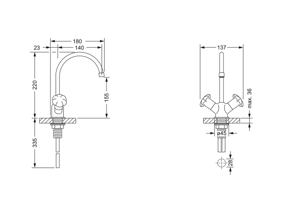 600.10.210.xxx Specification drawing mm