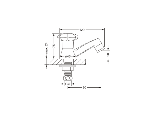 600.10.400.xxx Specification drawing mm