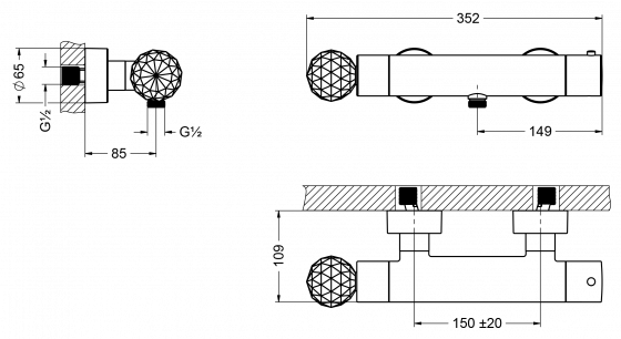 600.20.250.xxx-AA Specification drawing mm