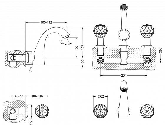 600.30.360.xxx-AA Specification drawing mm