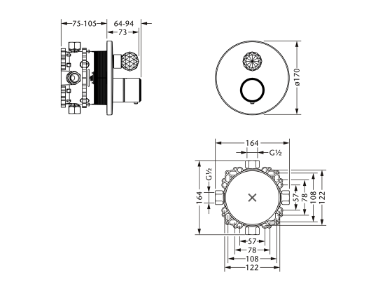 600.40.360.xxx-AA Specification drawing mm