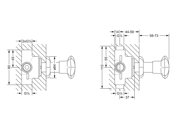 600.40.650.xxx Specification drawing mm