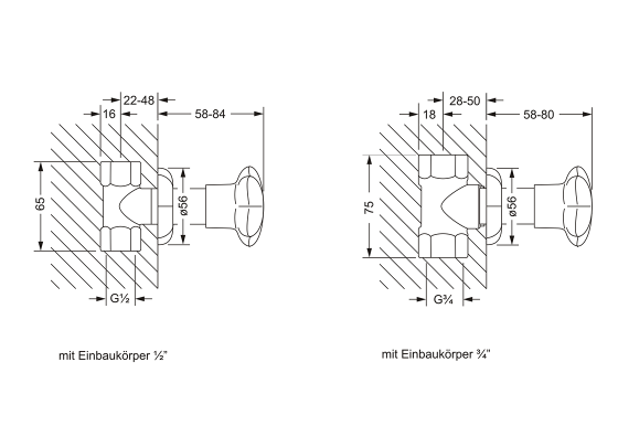 600.50.234.xxx Specification drawing mm