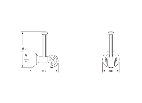 601.00.015.xxx Specification drawing mm