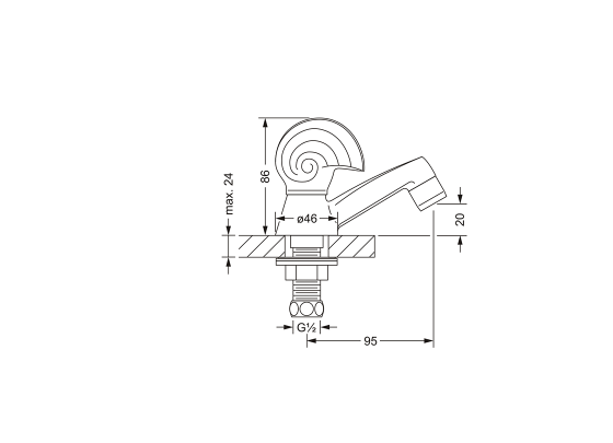 601.10.400.xxx Specification drawing mm