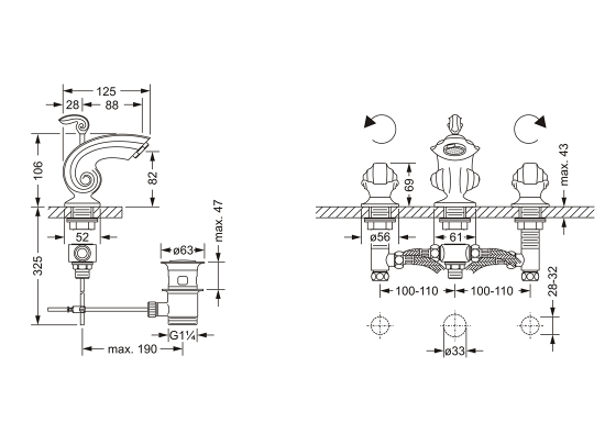 601.30.200.xxx Specification drawing mm