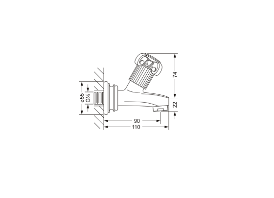 607.10.500.xxx Specification drawing mm