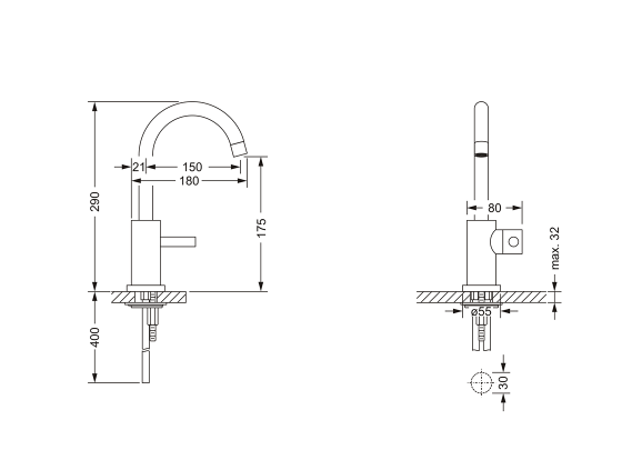619.10.334.xxx Specification drawing mm