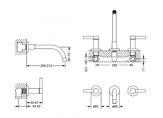 619.30.360.xxx Specification drawing mm