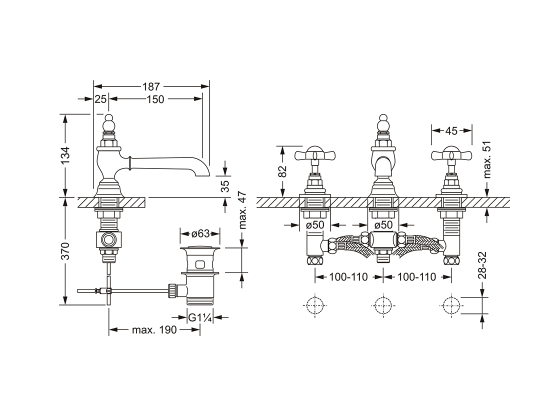 629.30.300.xxx Specification drawing mm