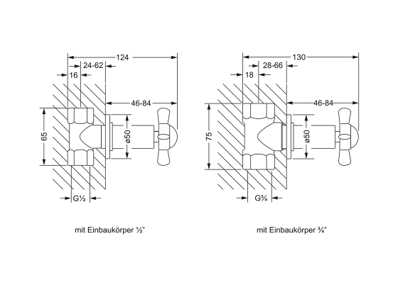 629.50.234.xxx Specification drawing mm