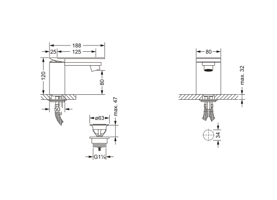 630.10.333.xxx Specification drawing mm