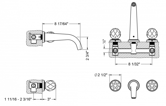631.30.360.xxx-AA Specification drawing inch