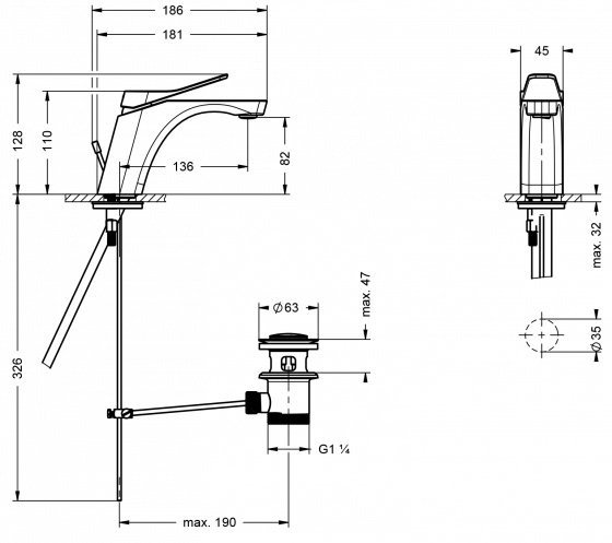 633.10.333.xxx Specification drawing mm