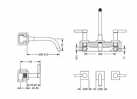 634.30.360.xxx Specification drawing mm