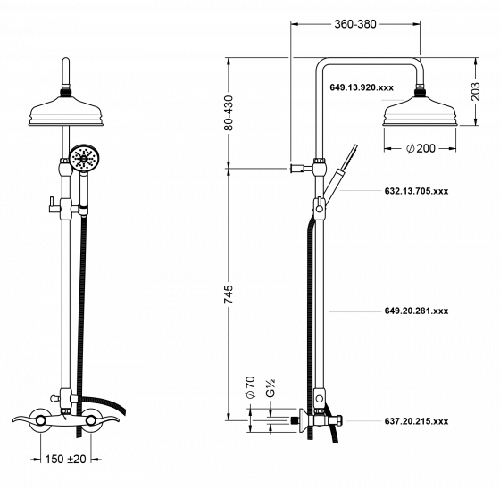 637.20.417.xxx Specification drawing mm
