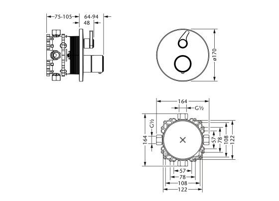 637.40.385.xxx Maßzeichnung mm