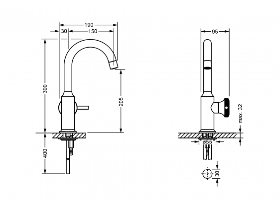 638.10.334.xxx-AA Specification drawing mm