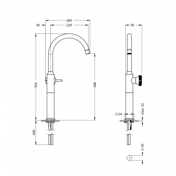 638.10.352.xxx-AA Specification drawing mm