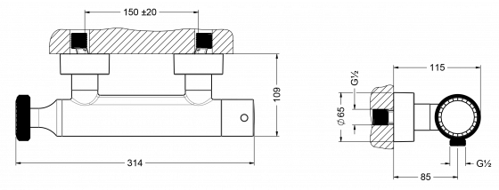 638.20.250.xxx-AA Specification drawing mm