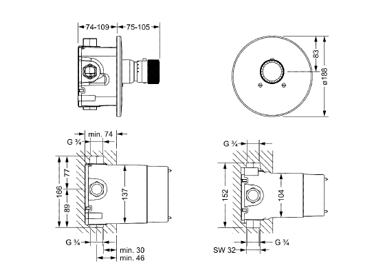 638.40.555.xxx-AA Specification drawing mm