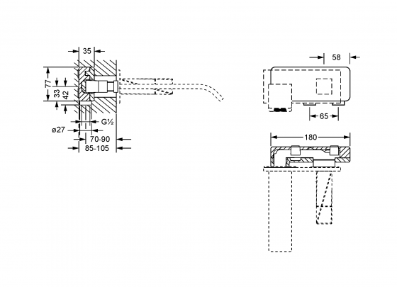 649.20.370.xxx Specification drawing mm