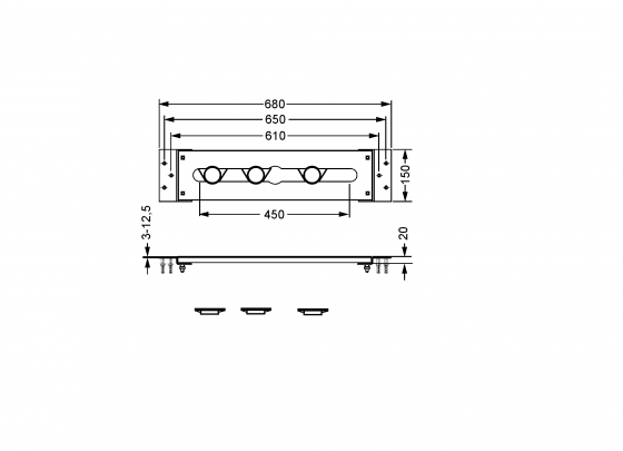 649.40.160.xxx Specification drawing mm