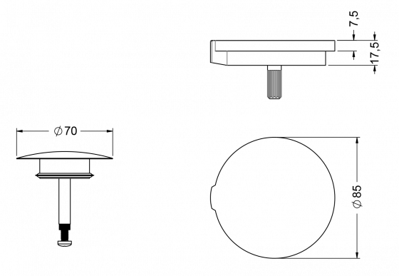 649.50.210.xxx Specification drawing mm