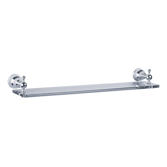 Accessories - Shelf holder with glass, 600 mm - Article No. 109.00.009.xxx