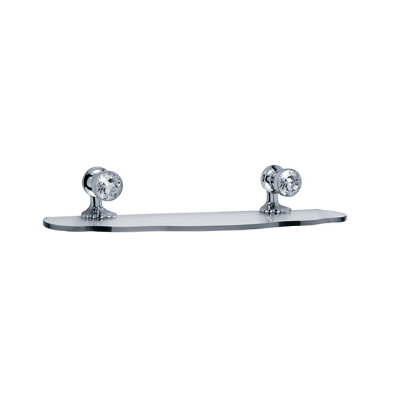 Accessories - Shelf holder with glass, 600 mm - Article No. 605.00.009.xxx