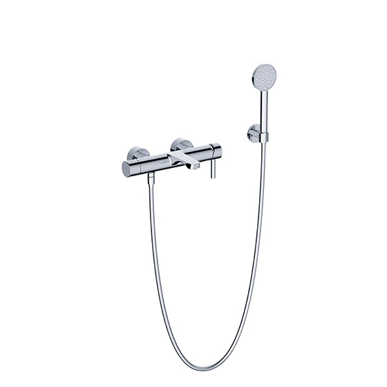 Bath tub mixer - Single lever exposed tub/shower mixer ½", incl. shower set - Article No. 619.20.505.xxx