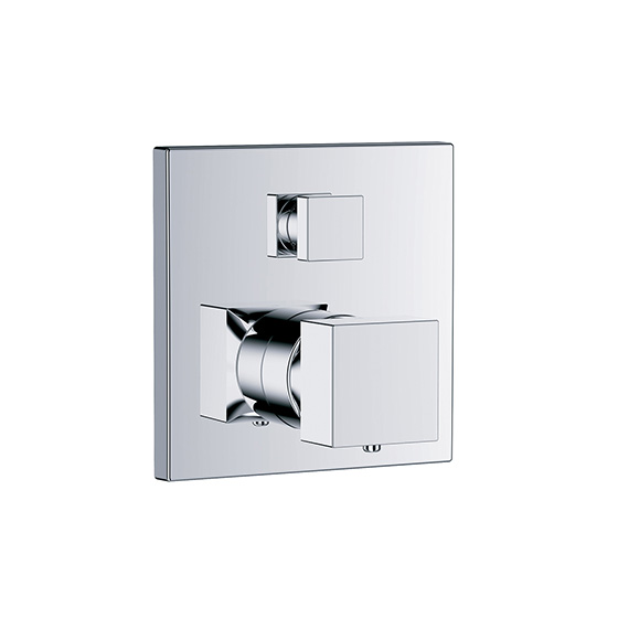 Shower mixer - Concealed wall thermostat with flow control, assembly set ½" - Article No. 626.40.385.xxx