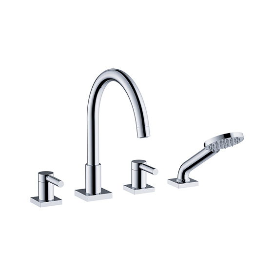 Bath tub mixer - Tub/shower mixer set ½" deck mount - Article No. 634.40.105.xxx