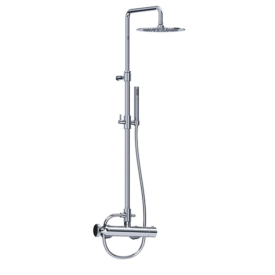 Shower mixer - Exposed thermostat-set with shower system - Article No. 638.20.460.xxx-AA
