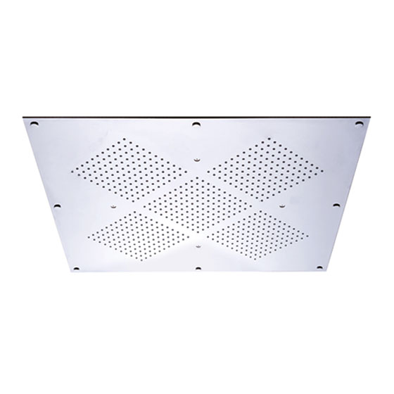 Shower mixer - Rain heaven 610 x 610 mm - Article No. 649.14.650.xxx