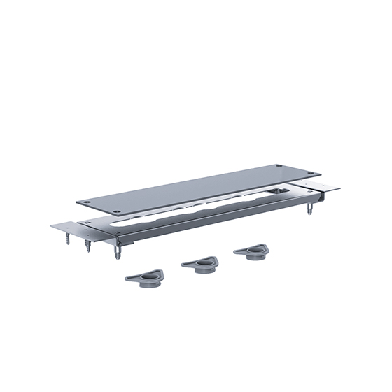 Bath tub mixer - Assembly plate, complete - Article No. 649.40.160.xxx